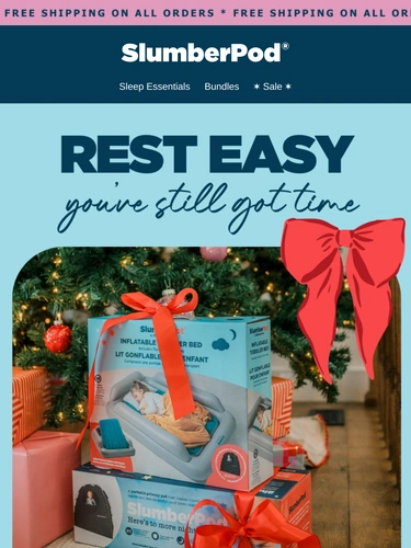 SlumberPod Holiday Campaign