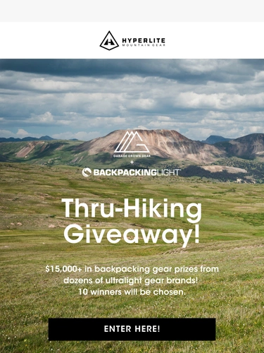 Hyperlite Mountain Gear Event Invitation