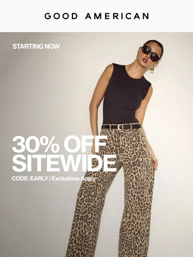 Good American Sale Announcement