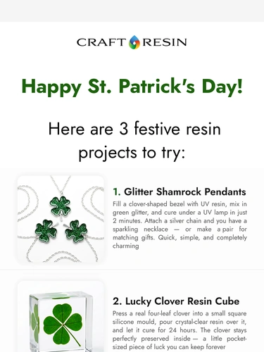 Craft Resin Holiday Campaign