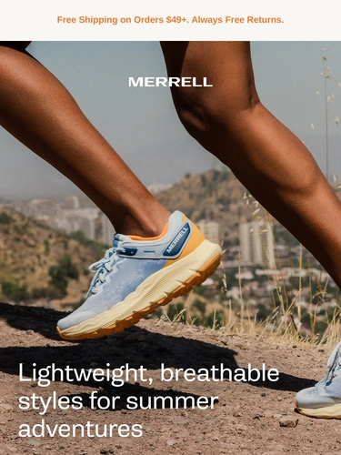 Merrell Sale Announcement