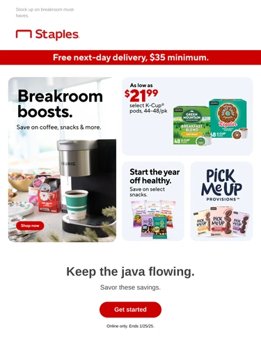Staples Newsletter