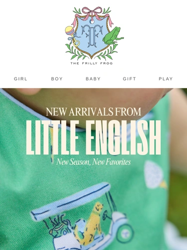 The Frilly Frog Sale Announcement