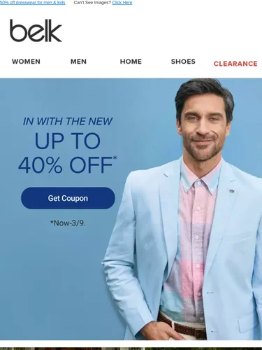 Belk Sale Announcement
