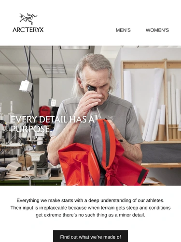 Arc'teryx Newsletter
