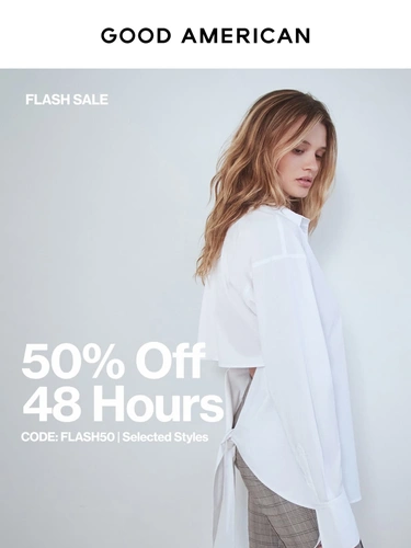 Good American Sale Announcement