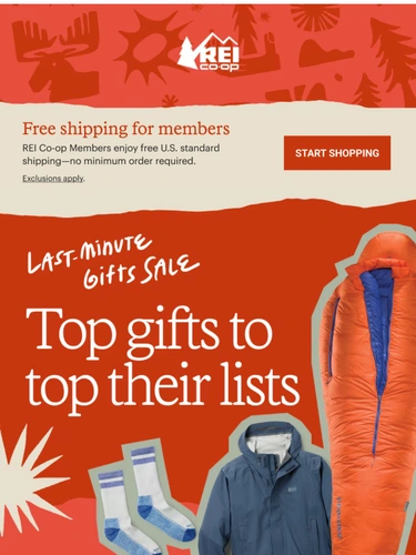 REI Sale Announcement