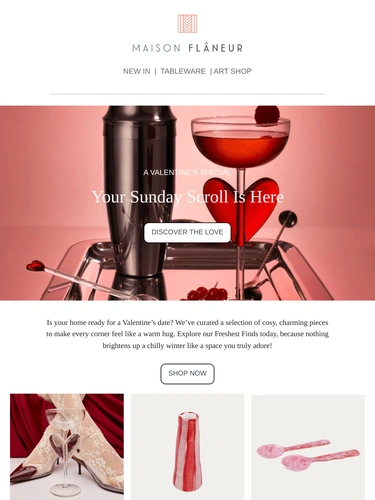 Maison Flaneur Sale Announcement