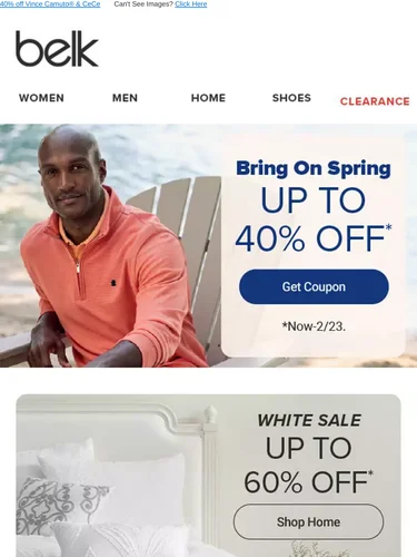 Belk Sale Announcement