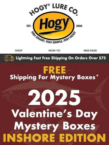 Hogylures Sale Announcement
