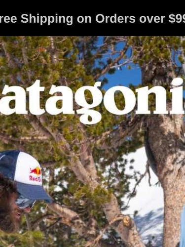 Patagonia Sale Announcement