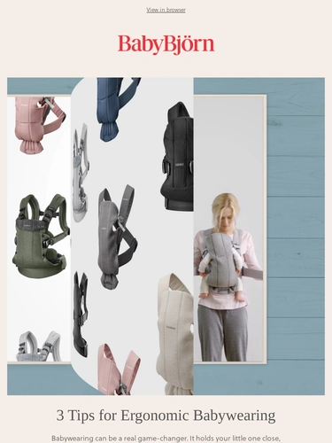 BabyBjörn Newsletter