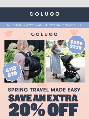 Colugo Sale Announcement