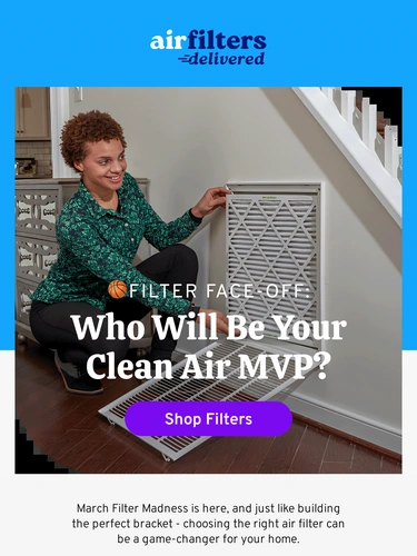 Air Filters Delivered Sale Announcement