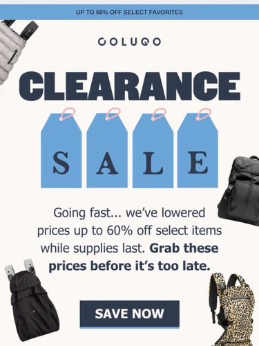 Colugo Sale Announcement