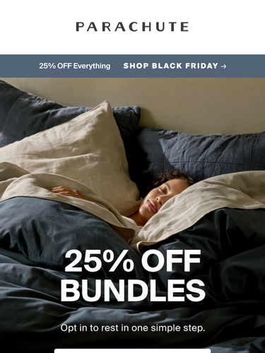 Parachute Home Sale Announcement