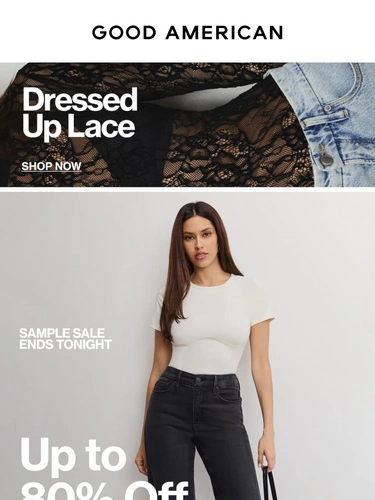 Good American Sale Announcement