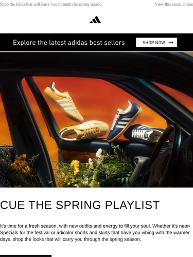 Adidas Newsletter