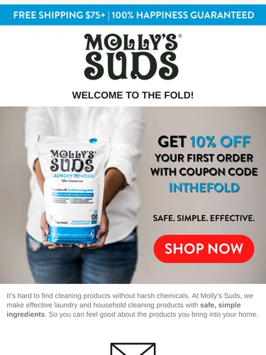 Molly's Suds Welcome Series