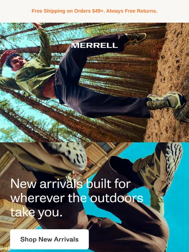Merrell Sale Announcement