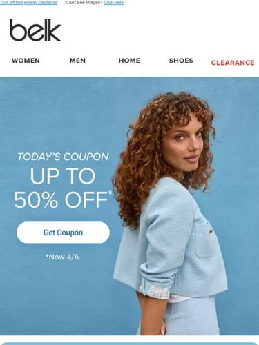 Belk Sale Announcement