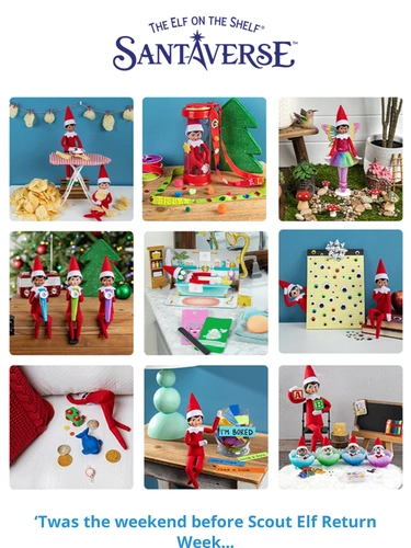 The Elf on the Shelf Holiday Campaign