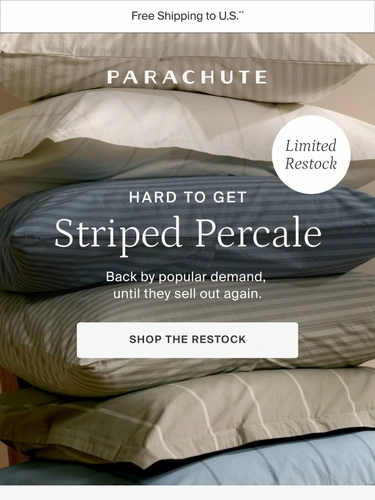 Parachute Home Sale Announcement