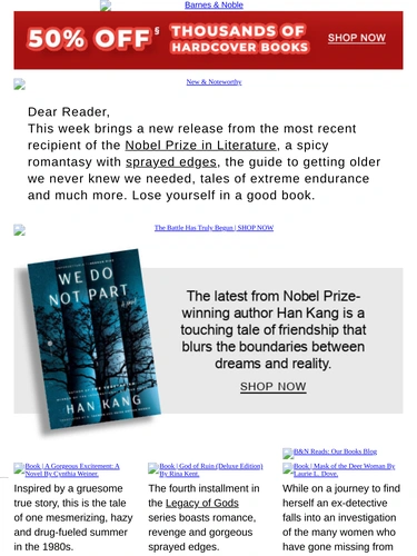 Barnes & Noble Newsletter