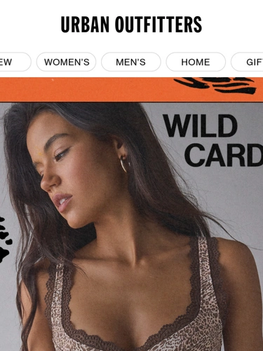 Urban Outfitters Newsletter