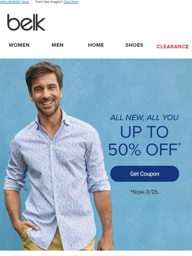 Belk Sale Announcement