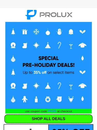 ProLux Cleaners Sale Announcement