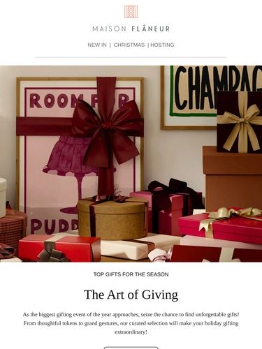 Maison Flaneur Newsletter