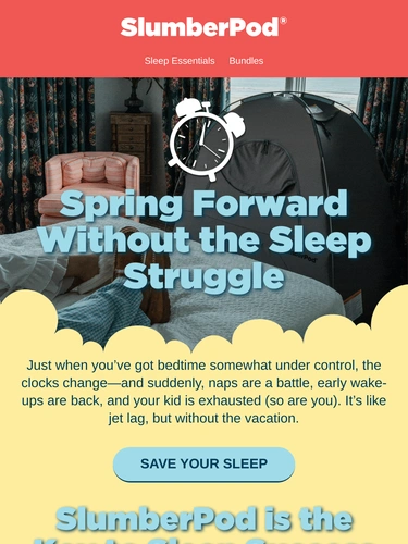 SlumberPod Sale Announcement