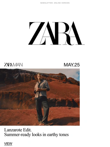 Zara Newsletter