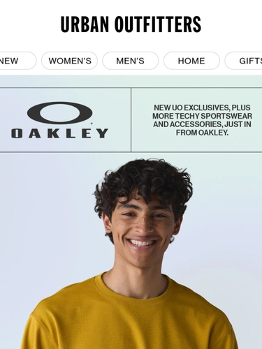 Urban Outfitters Newsletter