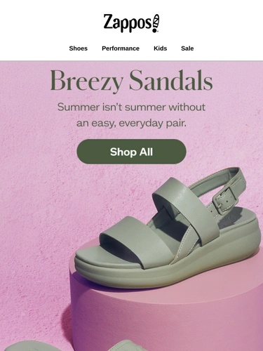 Zappos Newsletter