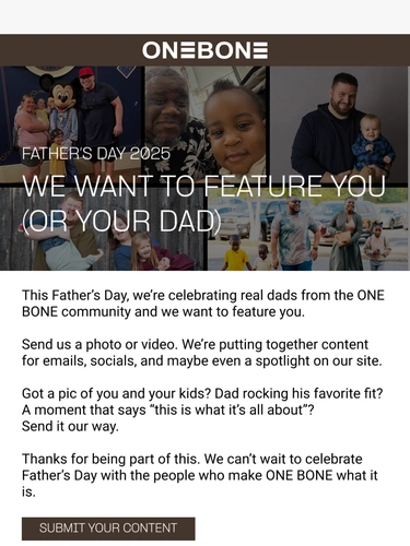 ONE BONE Welcome Series