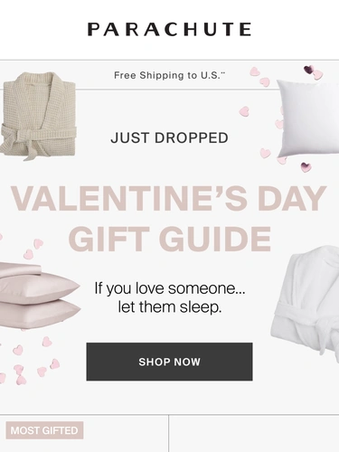 Parachute Home Sale Announcement