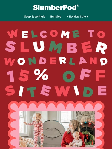 SlumberPod Sale Announcement