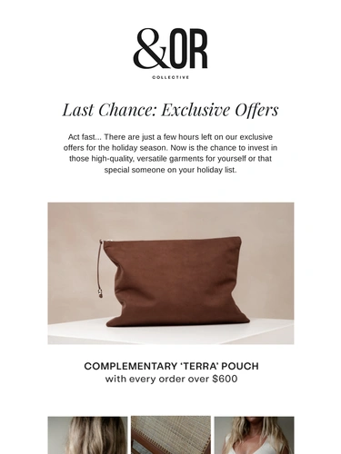Andor Collective Sale Announcement