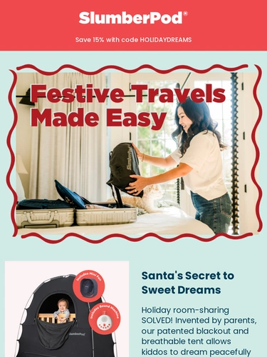SlumberPod Holiday Campaign