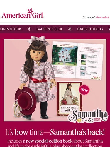 American Girl Newsletter