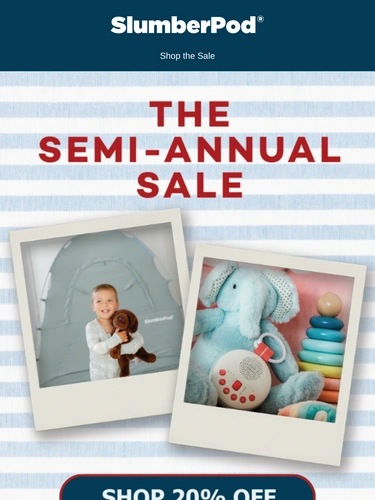 SlumberPod Sale Announcement