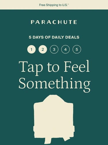 Parachute Home Sale Announcement