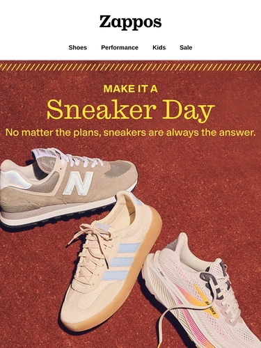Zappos Sale Announcement