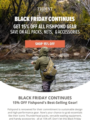 Trident Fly Fishing Sale Announcement
