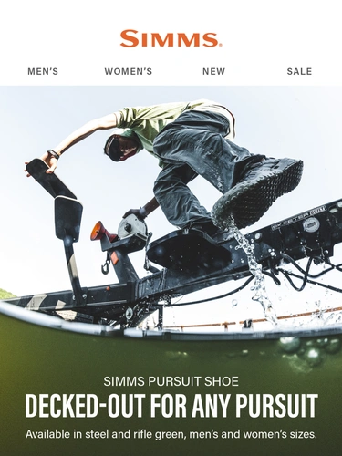 Simms Fishing Newsletter