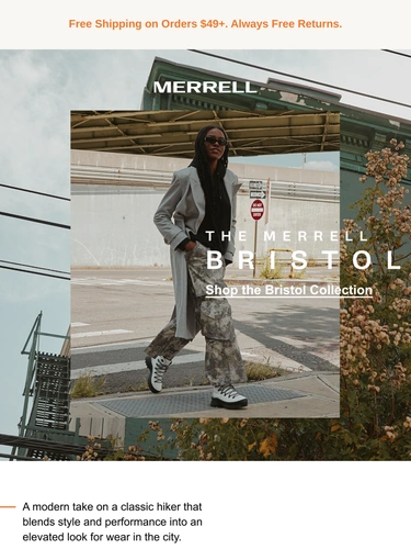 Merrell Sale Announcement