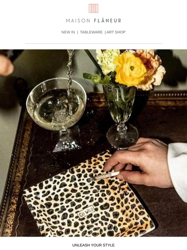 Maison Flaneur Product Launch