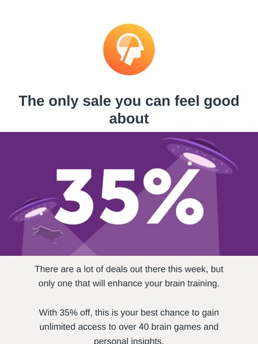 lumosity.com Sale Announcement